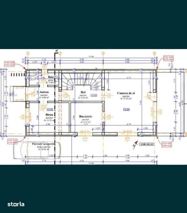 Oportunitate! Proiect in executie ! Casa individuala, 4 camere, 3 bai, - Imagine principală: 5/6