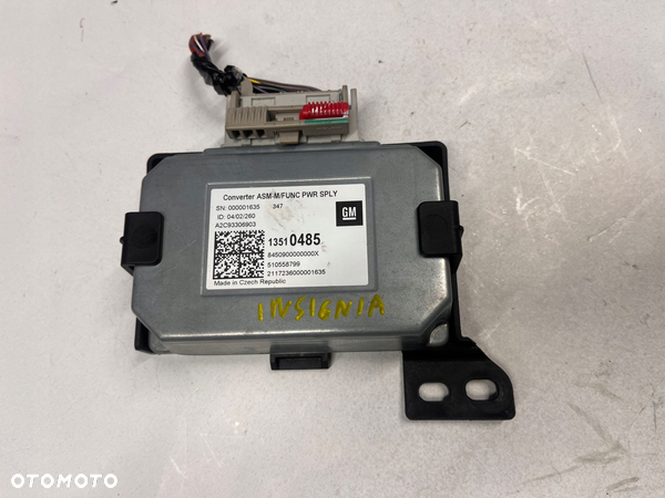 OPEL INSIGNIA B MODUŁ STEROWNIK KEYLESS 13510485 - 1