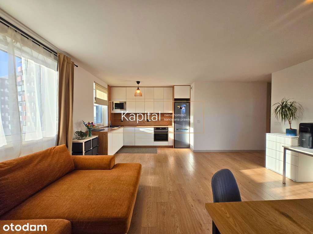 3 pokoje 69,07m² balkon klimatyzacja Huby - Widok 4