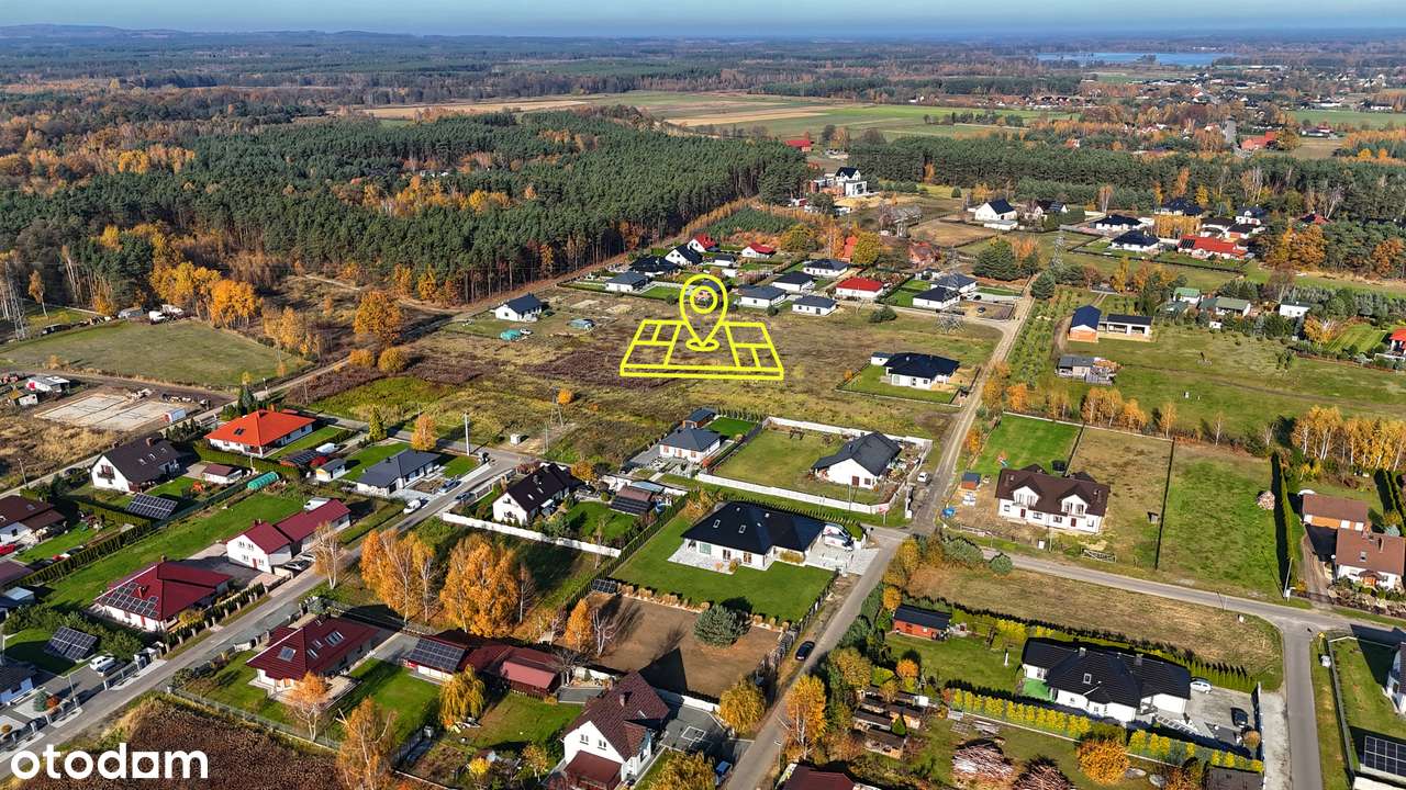 Wioska działka budowlana z MPZP / 1834m2 / w okolicy lasu - Pełny obrazek: 5/7