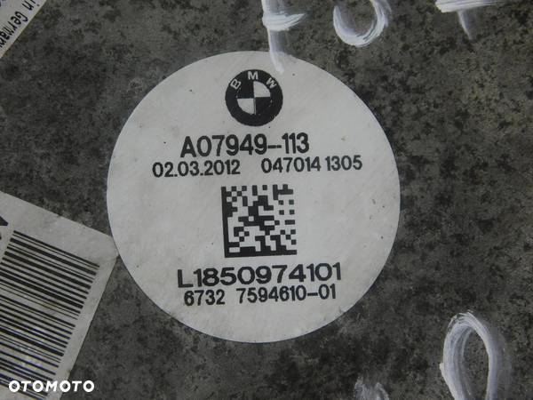 Wentylator Chłodnicy Bmw 7 F01 7594610 - 3