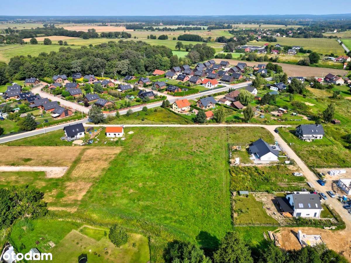 Uzbrojone działki budowlane Brzezinka Średzka I WZ + woda +prąd - Pełny obrazek: 4/15