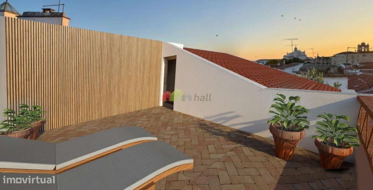 Moradia T1, recuperada no centro histórico de Arraiolos-7