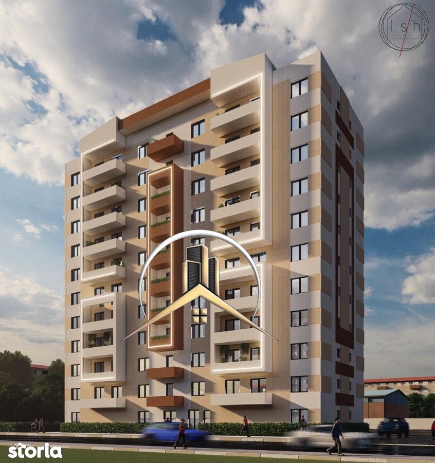 Apartament 3 decomandate etaj 2/10 Rovine Părculeț bloc nou