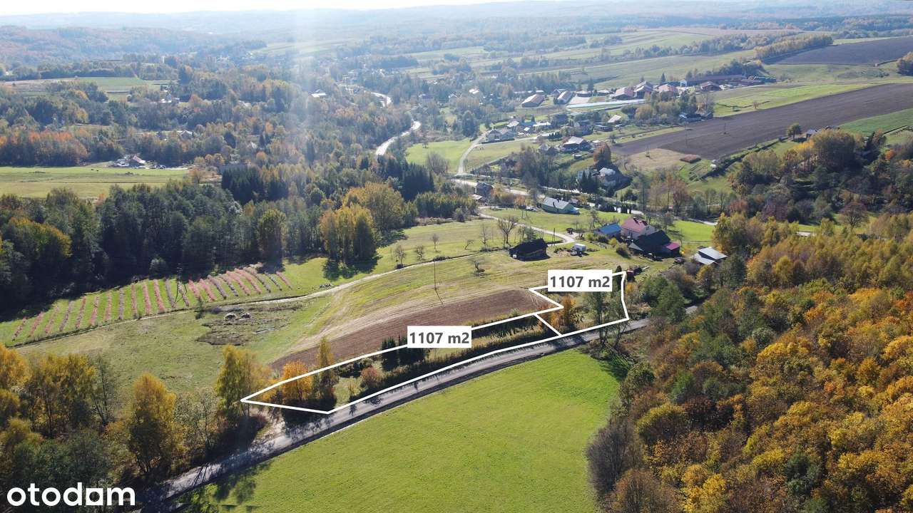 Działka widokowa z WZ dom lub rekreacyjna - 24 km od Rzeszowa - asfalt - Pełny obrazek: 5/10