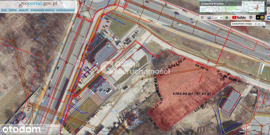 Działka 5781 m2 z Wz pod biurowiec-4