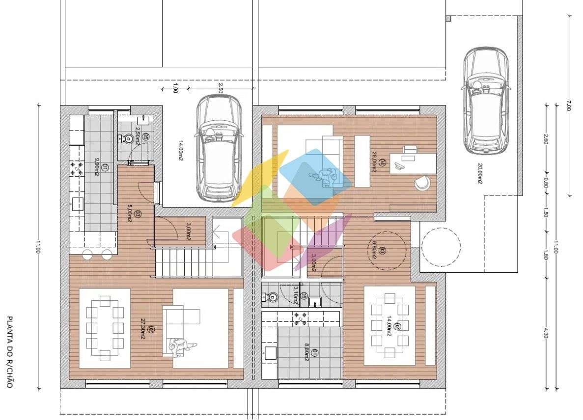 Moradia V3 com piscina em Arcozelo - Grande imagem: 5/7