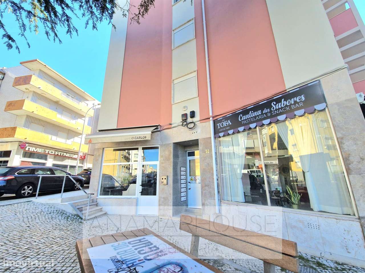 Loja com 2 frentes na Av. Cardoso Lopes | RC + cave | Rendimento asseg-4