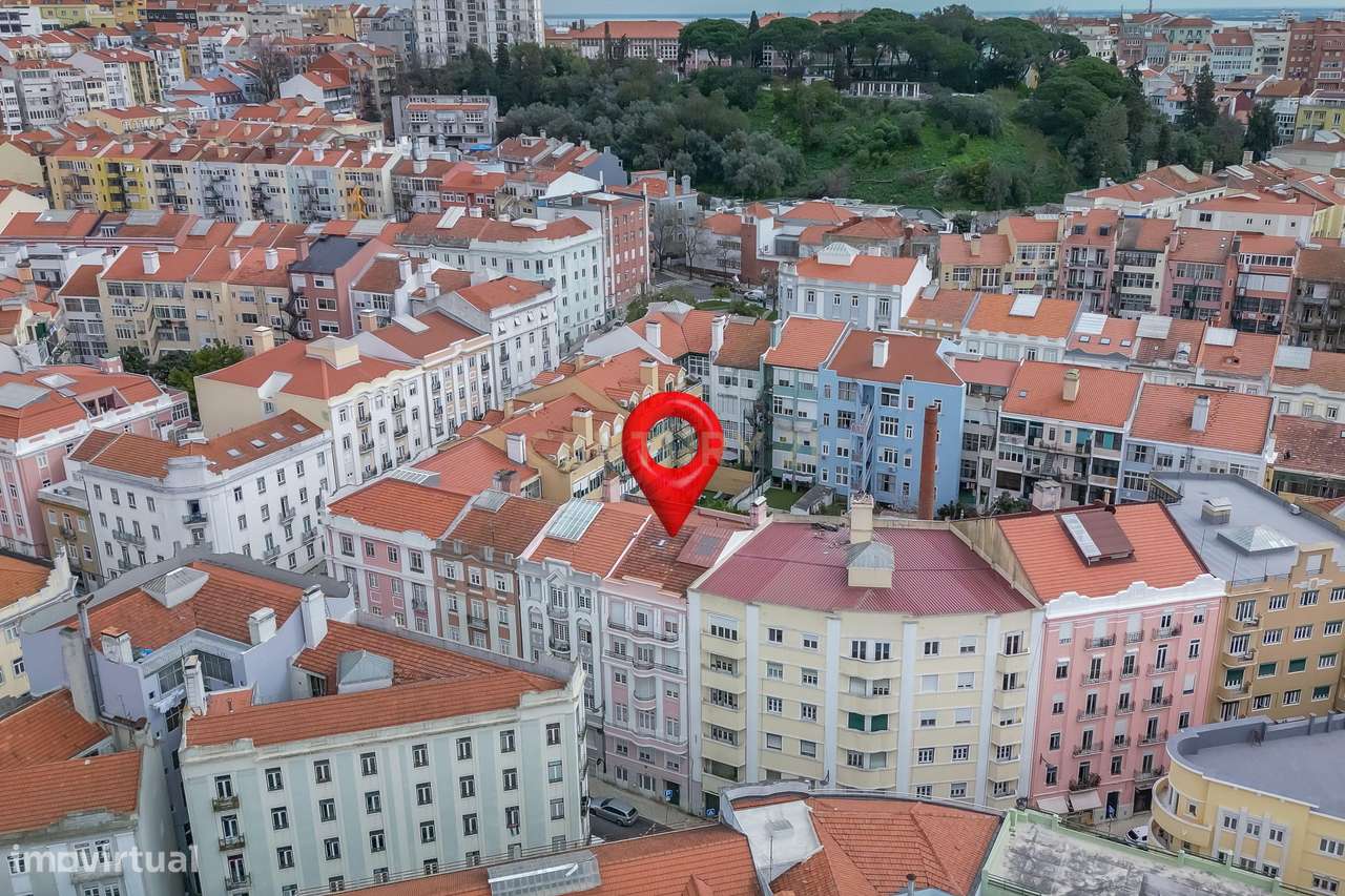 T3  (5 ass.) com terraço, elevador e arrecadação - Rua do Zaire-36