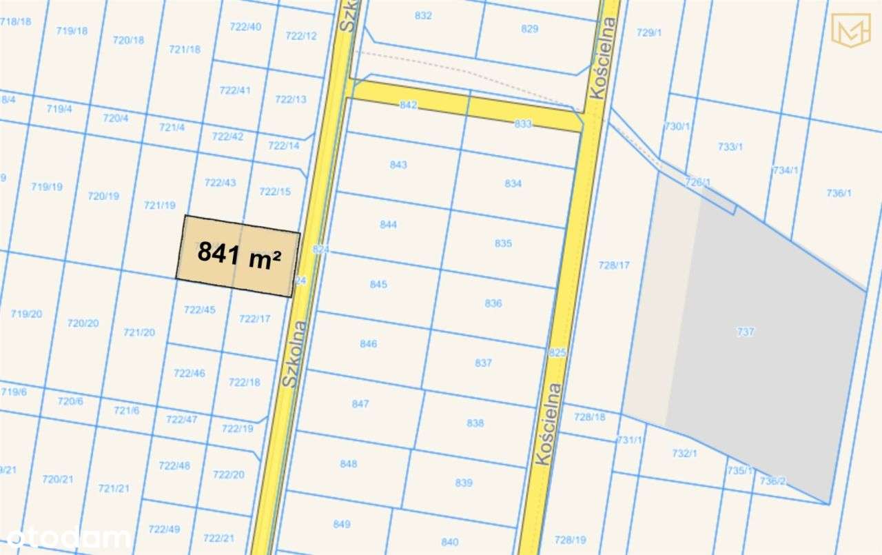 Działka 841 m² | Latowice - Pełny obrazek: 5/5