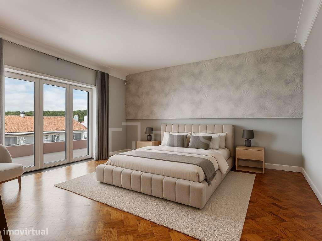 Moradia T6 geminada com jardim, no Restelo - Grande imagem: 3/57