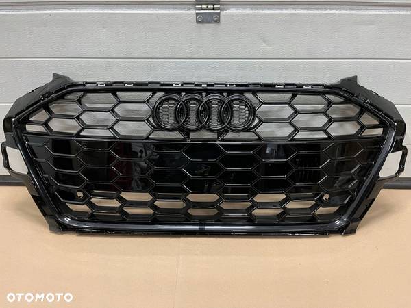 GRILL AUDI A4 B9 LIFT SLine ATRAPA ZDERZAKA AUDI A4 8W0 SLine LIFT - 1