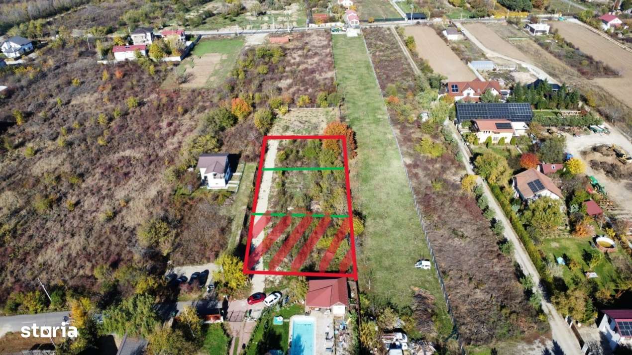 Teren de vanzare in Vladiceasca, 720mp, langa DN1 - Snagov Plaza-0