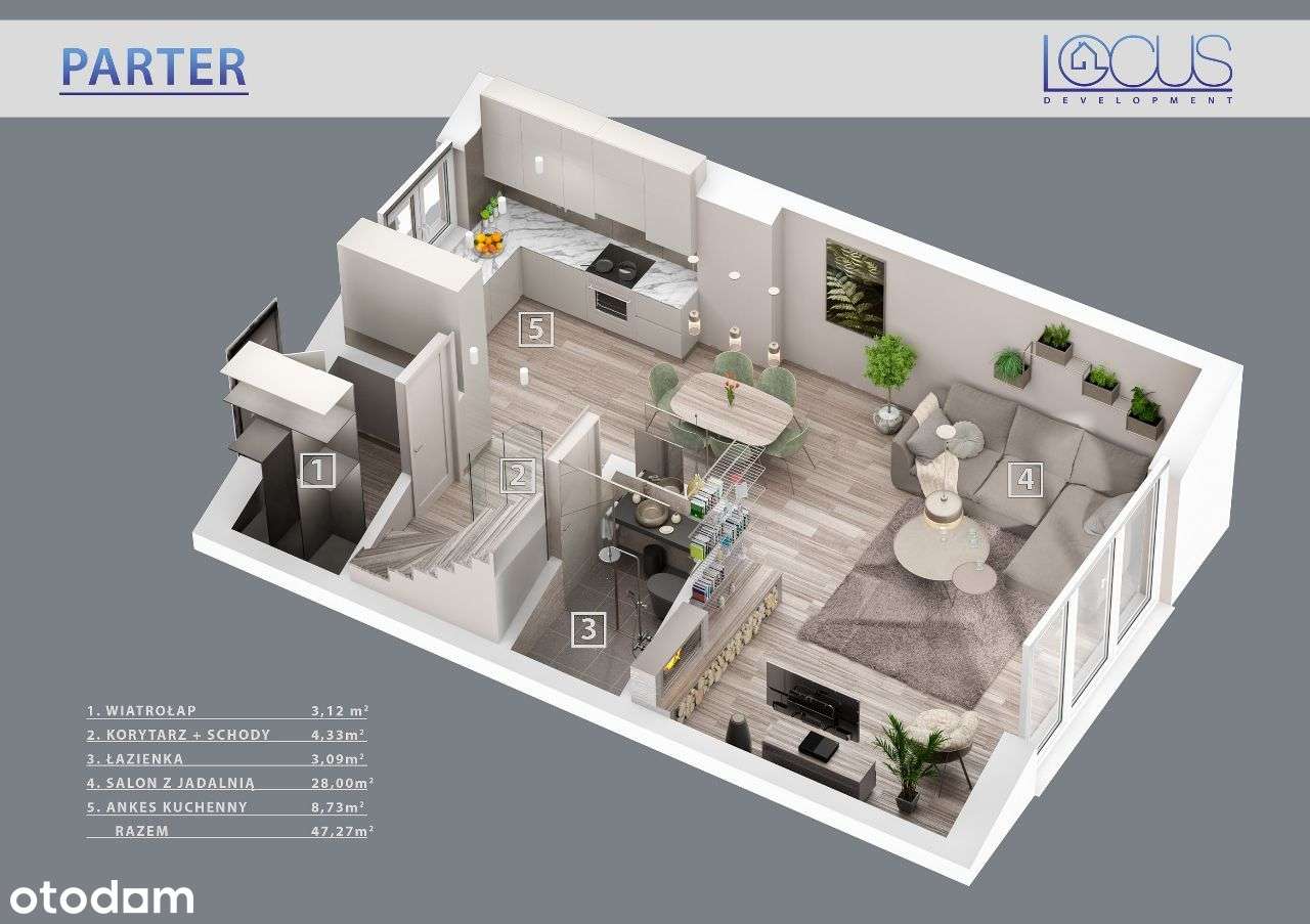 Dom, 91,60 m², Skoki-6