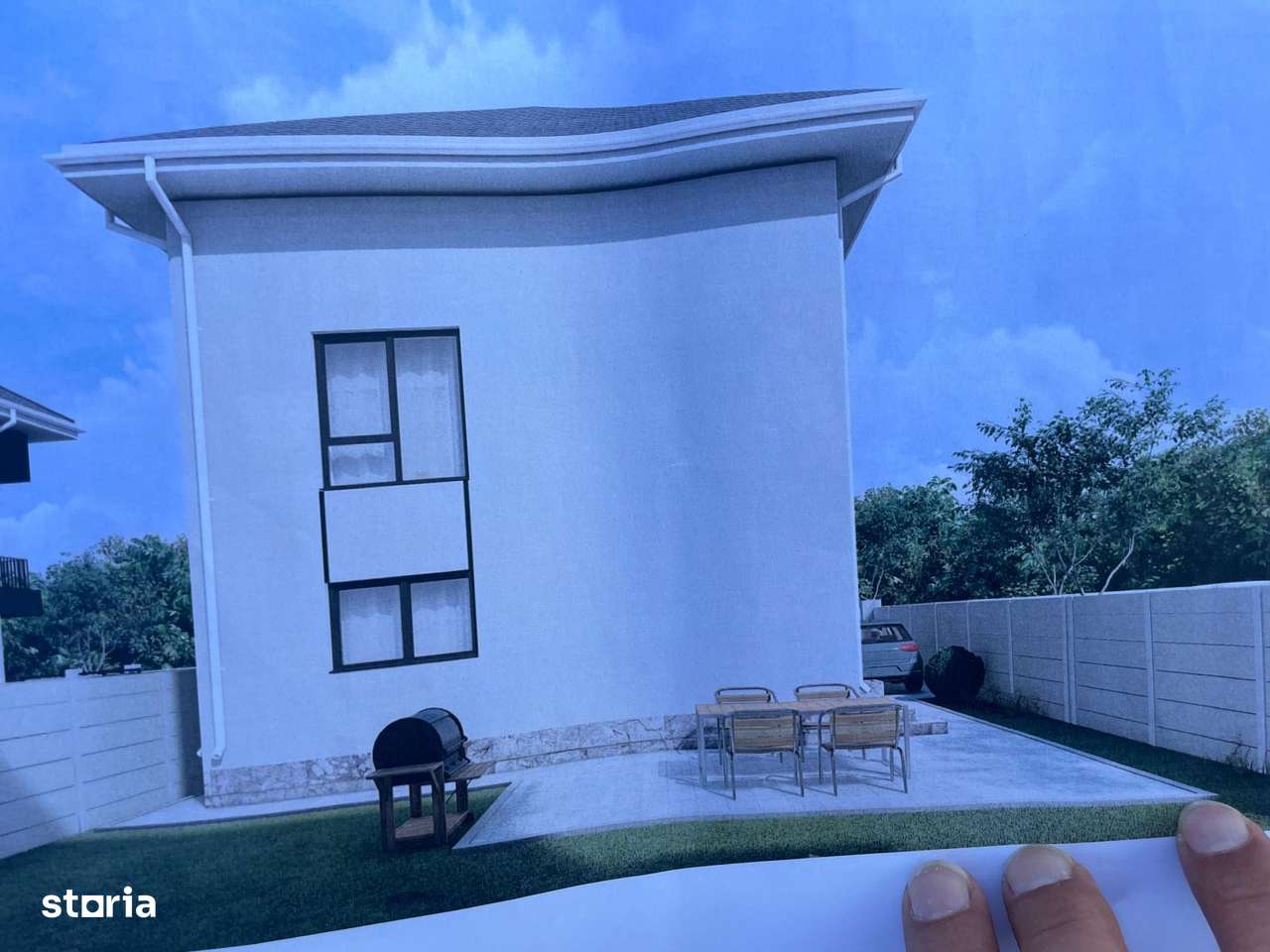 Vila deosebita 4 camere/3 bai/teren 550mp/utilitati Varteju-3