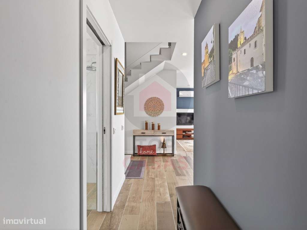 Moradia Contemporânea com 3 Quartos e Jardim Próxima de Caldas da R...-35