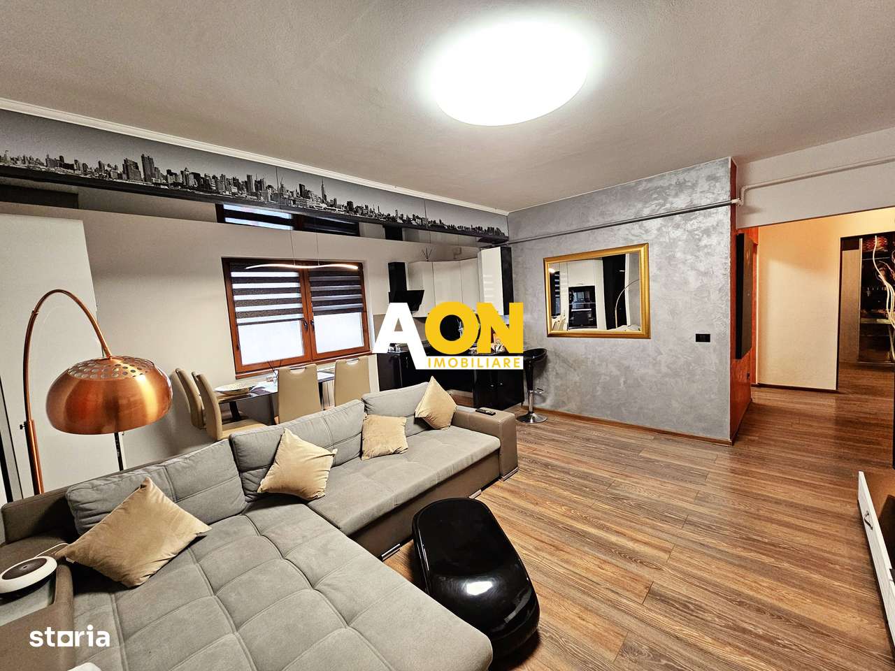 Apartament 3 camere, etaj 3, mobilat, utilat, parcare privata, Ampoi 3 - Imagine principală: 5/12