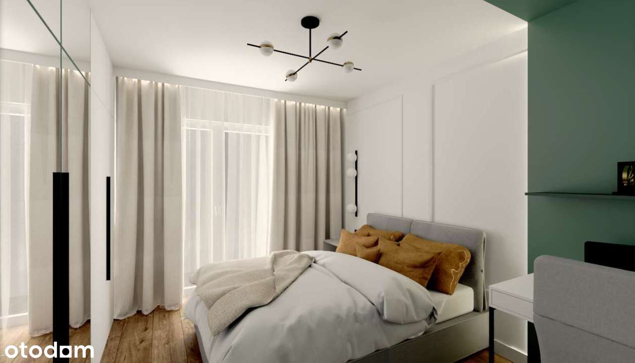 INSPIRE-CESJA- 2 Pokojowy apartament + Garaż + Komórka*BEZ ODSTĘPNEGO*-4