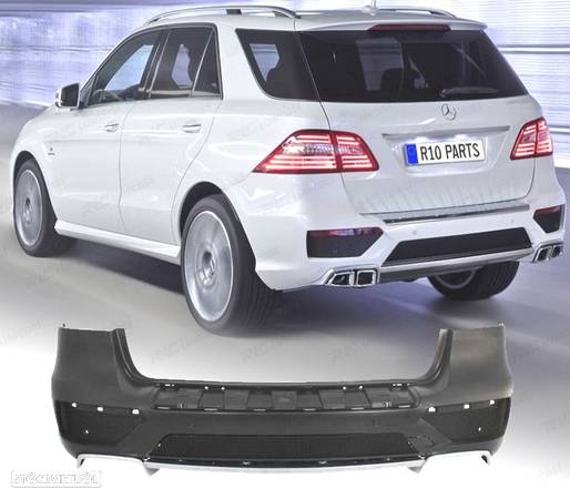 PARA-CHOQUES TRASEIRO PARA MERCEDES CLASSE ML W166 11-16 PDC - 1