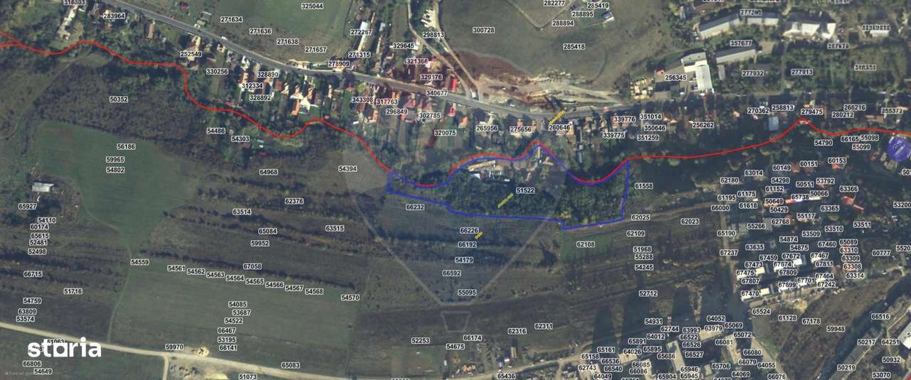 De vanzare Teren intravilan 17.200 mp in Cluj, Baciu - Imagine principală: 2/3