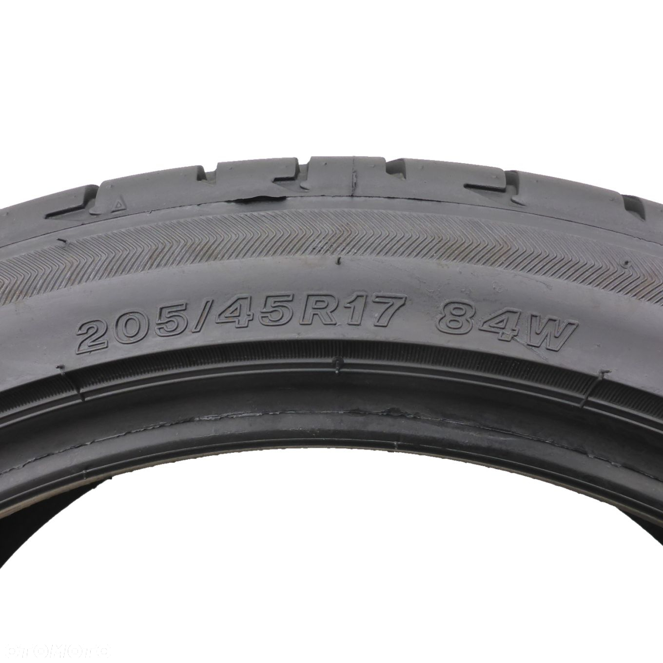 4 x BRIDGESTONE 205/45 R17 84W Potenza S001 Lato 2023 Jak Nowe 6,8mm - 6