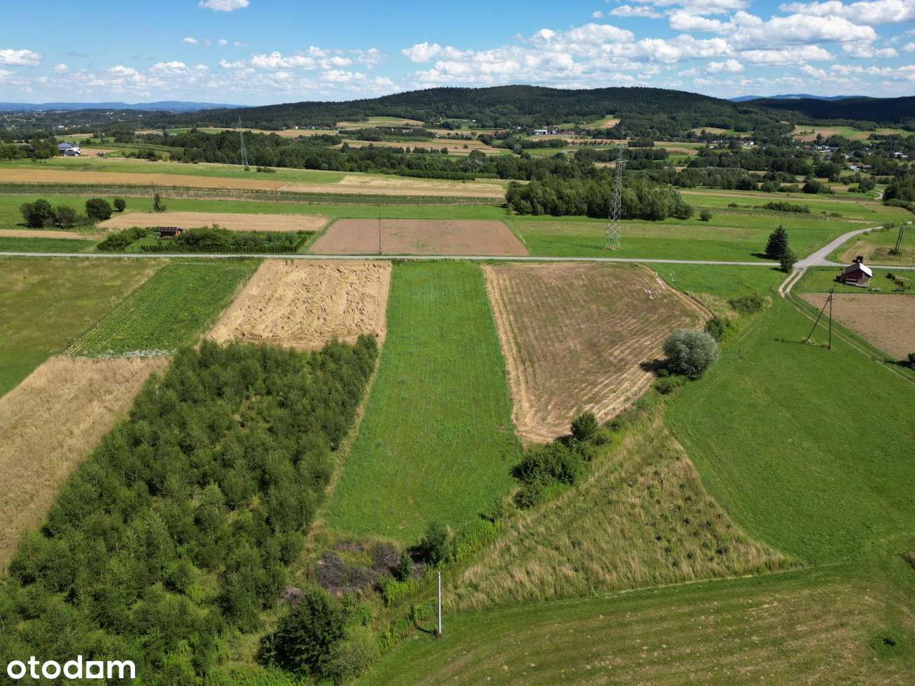 DZIAŁKA W SPOKOJNYM MIEJSCU Z ŁADNYM WIDOKIEM!!!-7
