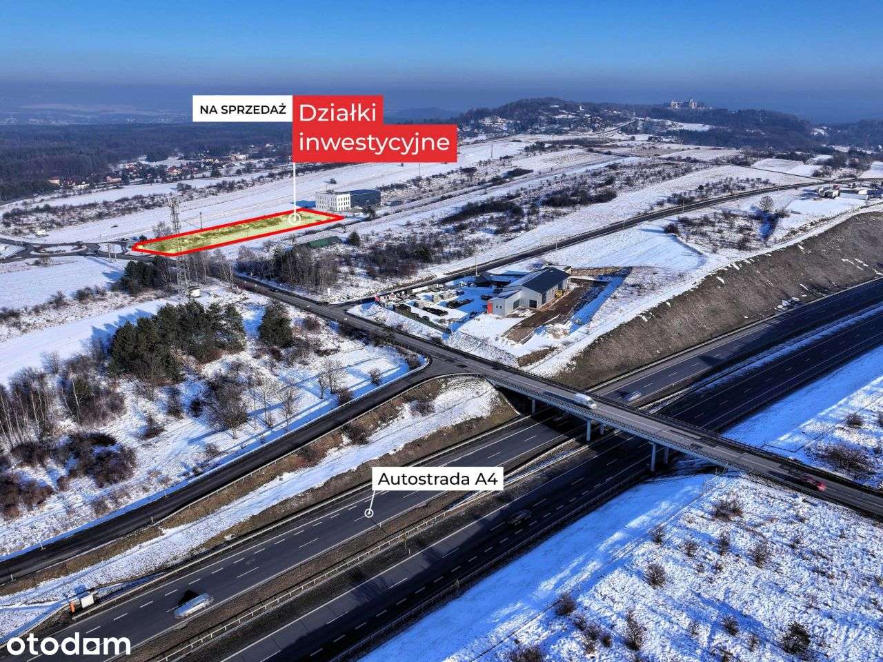 Działka inwestycyjna pod usługi Rudno