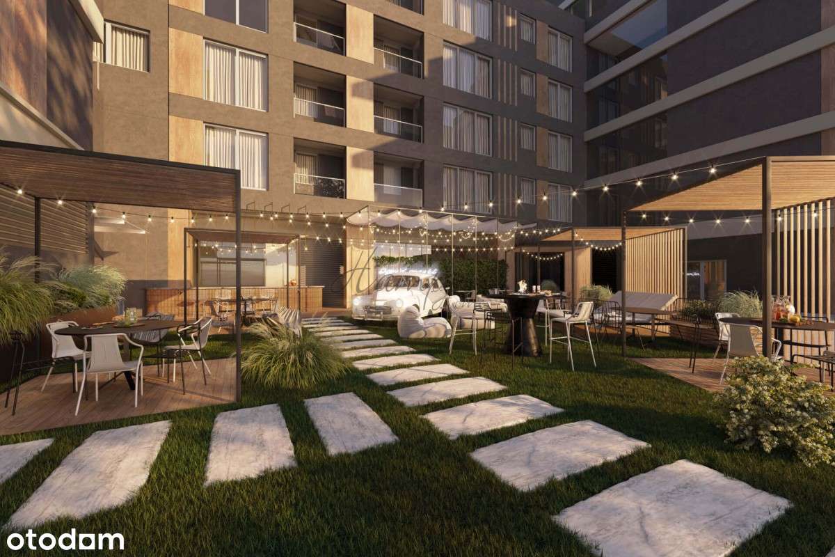 Apartament 29m2 z klimatyzacją, tarasem i garażem-7