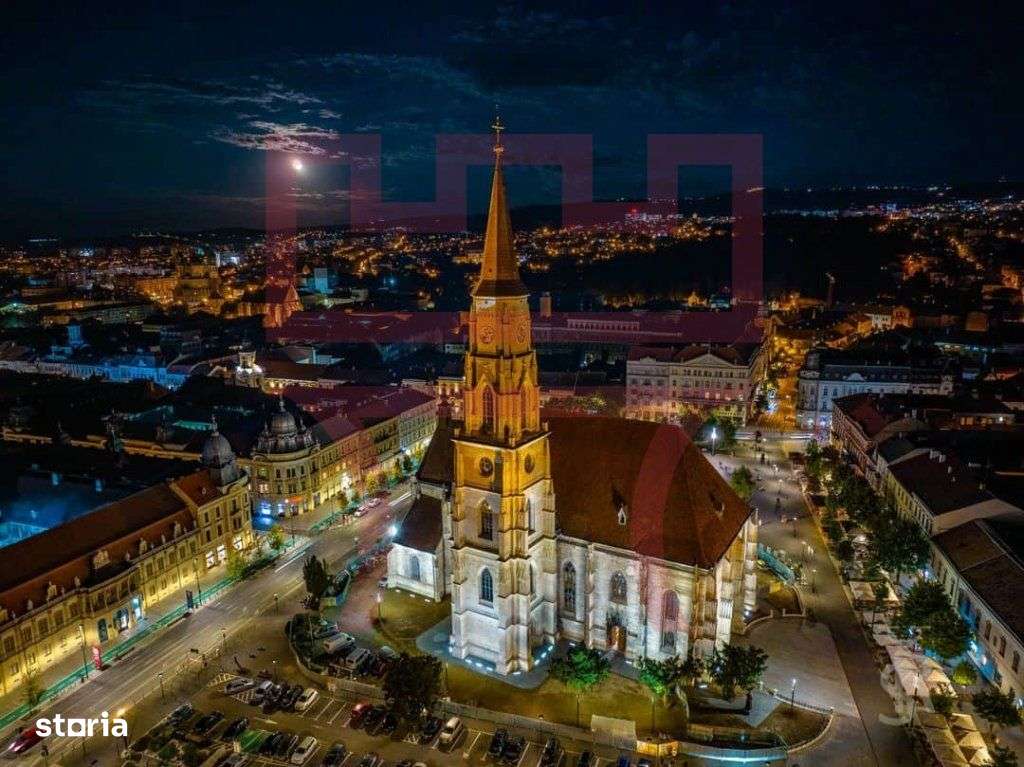 Teren  cu PUZ Feleacu 2.800mp parcelabil/ 4 utilități asfalt panorama-2