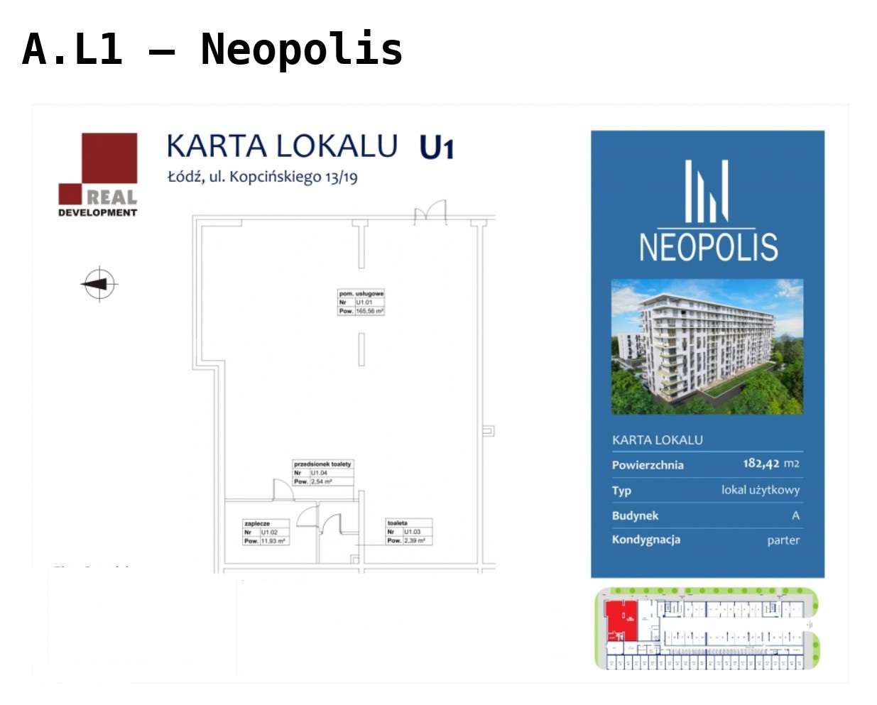 Lokal na wynajem / Kopcińskiego / 182,5m2 / Promocja / M2Poland Estate - Pełny obrazek: 3/7