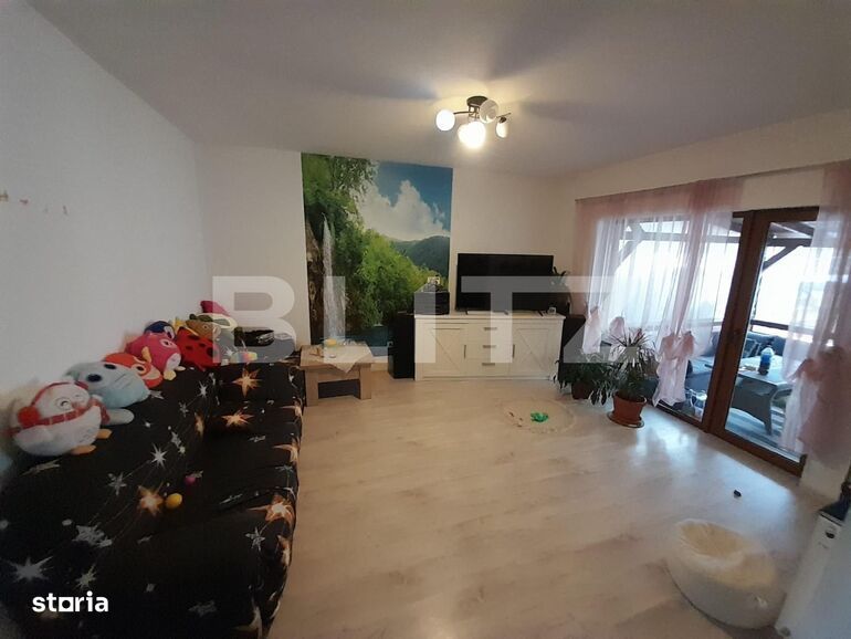 Duplex mobilat si utilat,102mp.utili, 250mp teren, zona Valea Rusului