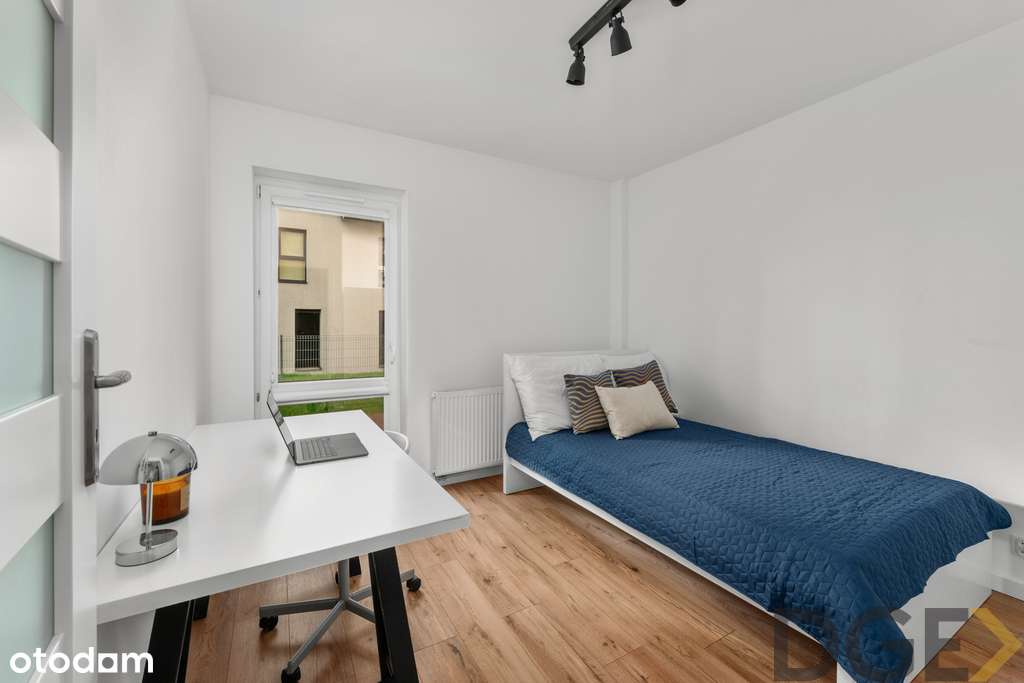 Loftowy klimat i prywatny ogródek | 54 m², Kraków-10