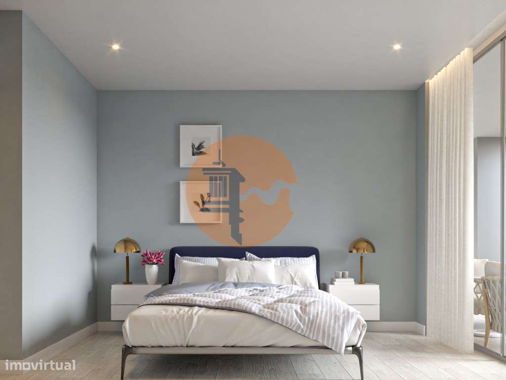 Penthouse T4+1 novo com piscina privativa e garagem em box - Grande imagem: 4/16