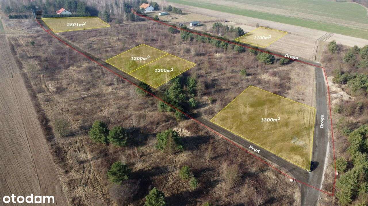 Działka pod zabudowę mieszkaniową Szczypiorno - Pełny obrazek: 2/5