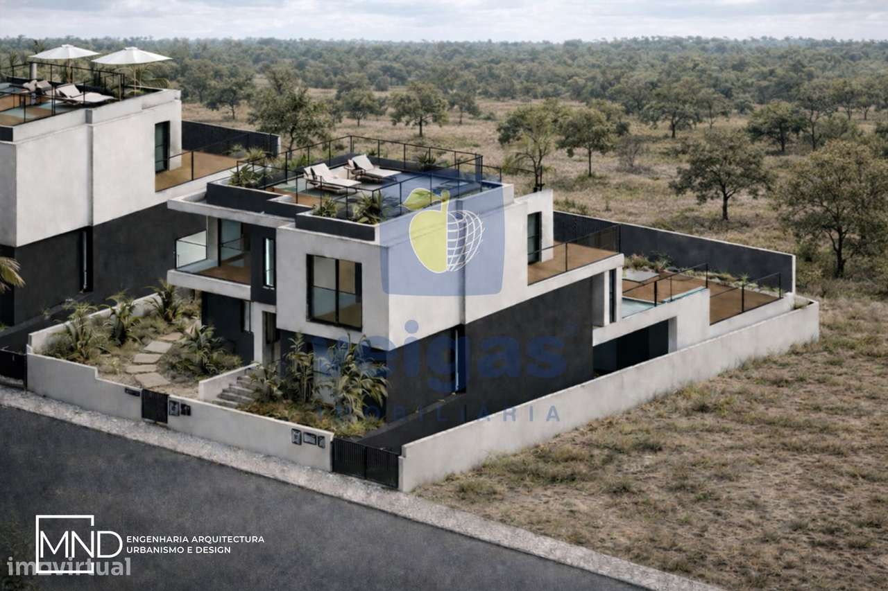 Moradia Nova T4 com Piscina Aquecida, Terraço Panorâmico e Sistema VMC-14