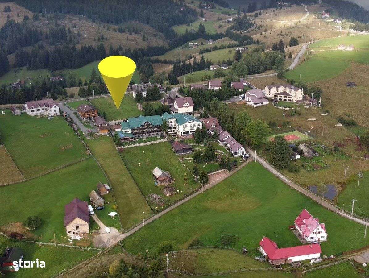 Teren de vânzare - 2.000 mp - Fundata, Brașov - Zonă turistică de top - Imagine principală: 4/5