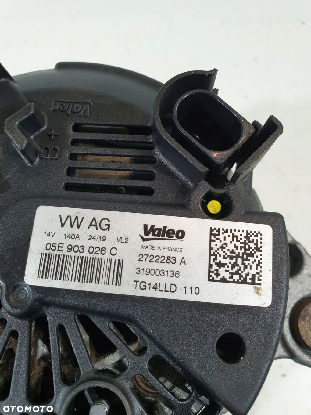 ALTERNATOR 05E903026C VW AUDI SKODA 1.0TSI DKL - 8