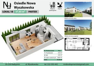 Osiedle Nowa Wyszkowska, 106m2, 84m2 ogródek, 2MP