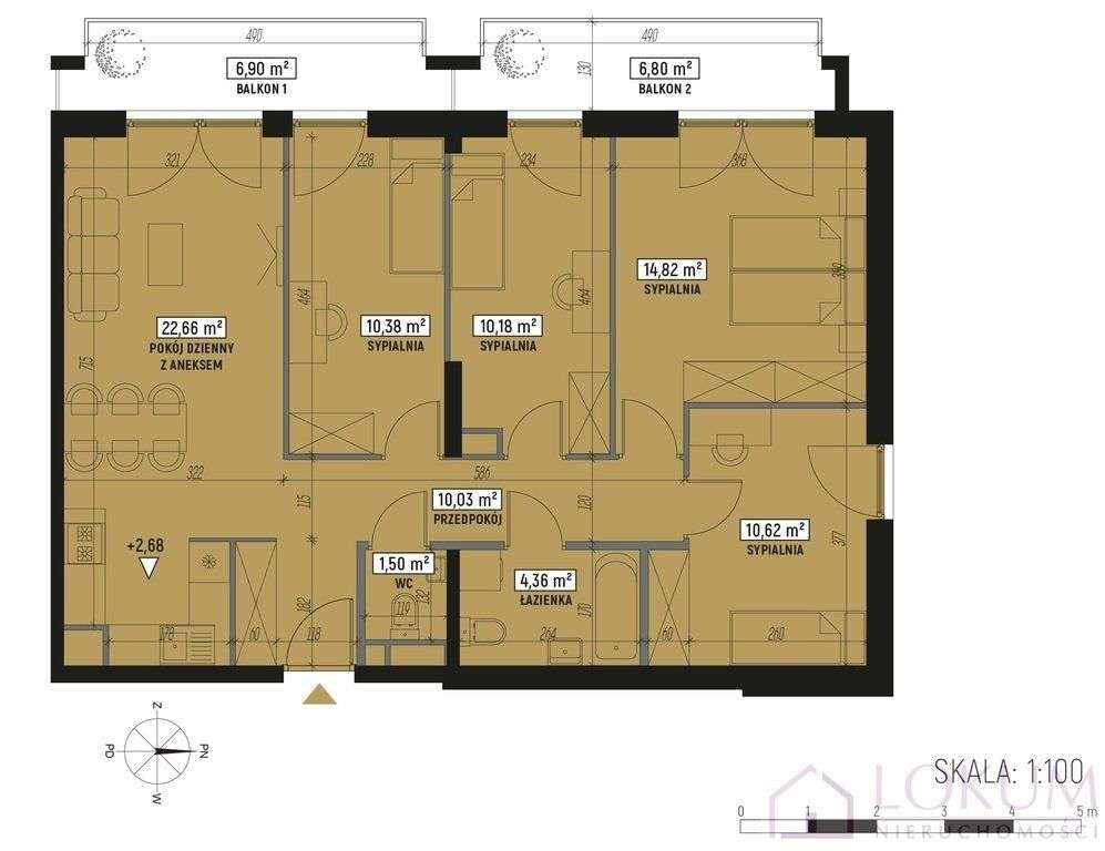 Mieszkanie Lublin Wrotków 5pokoi 2balkony 2026-2
