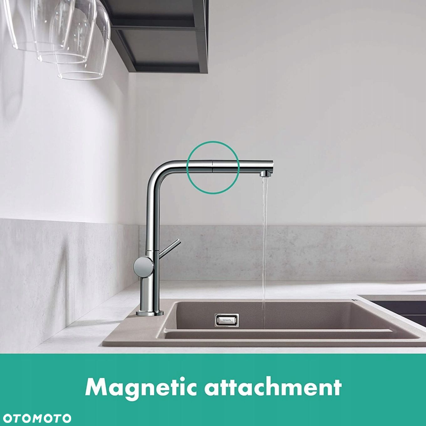 Bateria kuchenna stojąca Hansgrohe Talis M54 chrom - 9