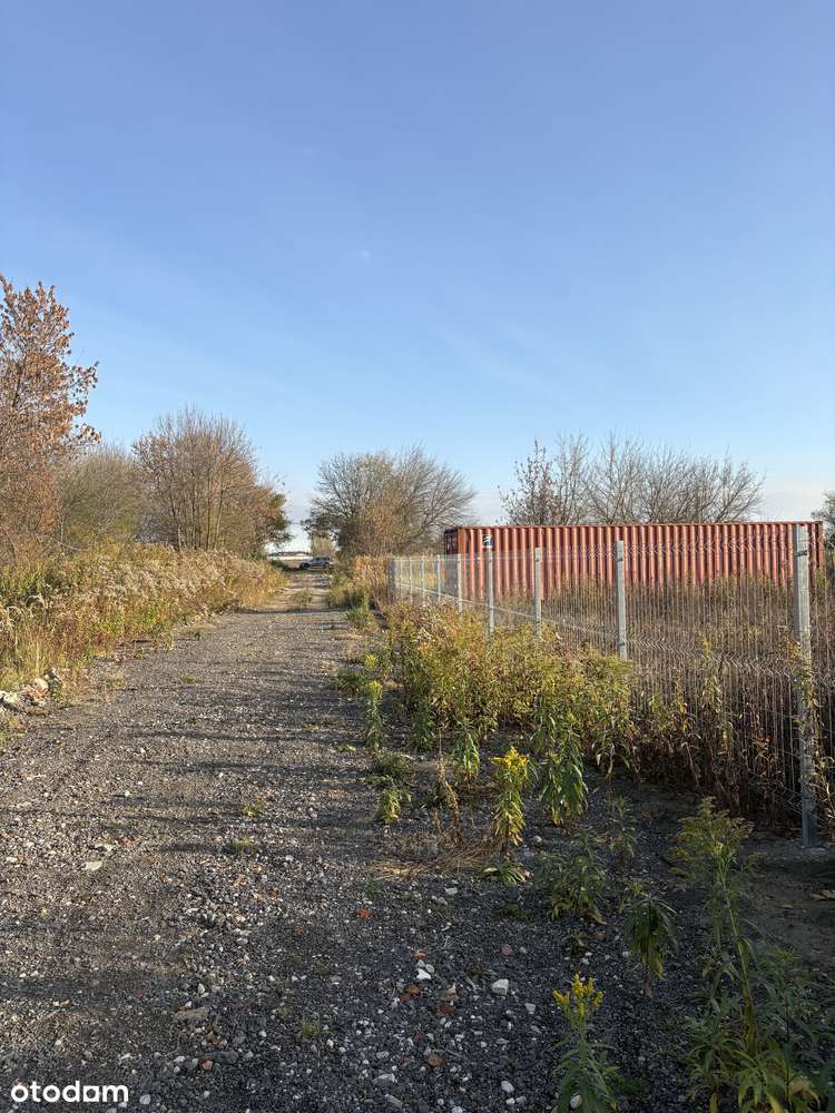 Ogrodzona z kontenerem morskim w pobliżu ul. Działakowa. 1 000zł - Pełny obrazek: 4/4