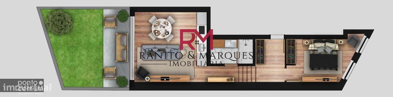 APARTAMENTO T1 COM JARDIM - CORUJEIRA-22