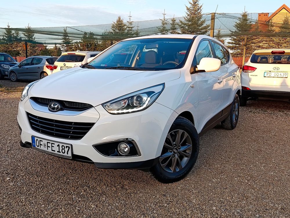 Hyundai ix35 blue 1.6 2WD Finale Silver 2014