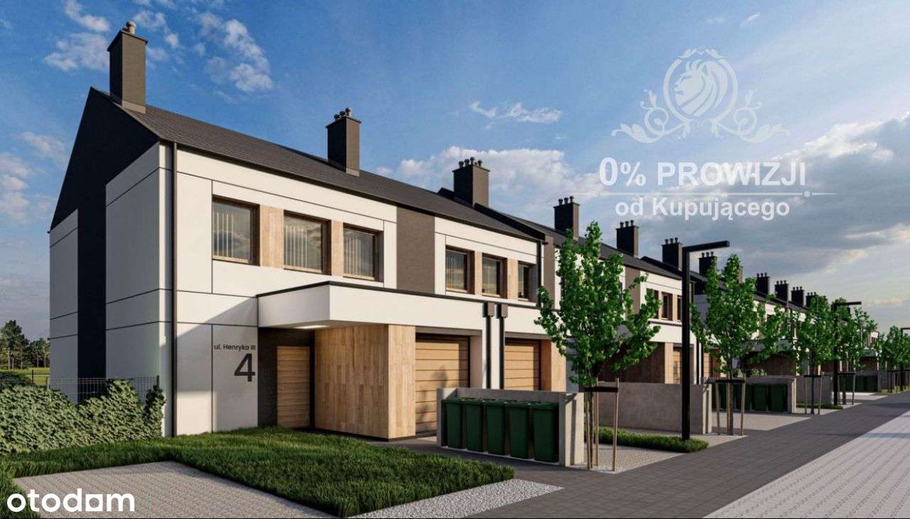 Piękny dom w zabudowie bliźniaczej z ogrzewaniem M-0