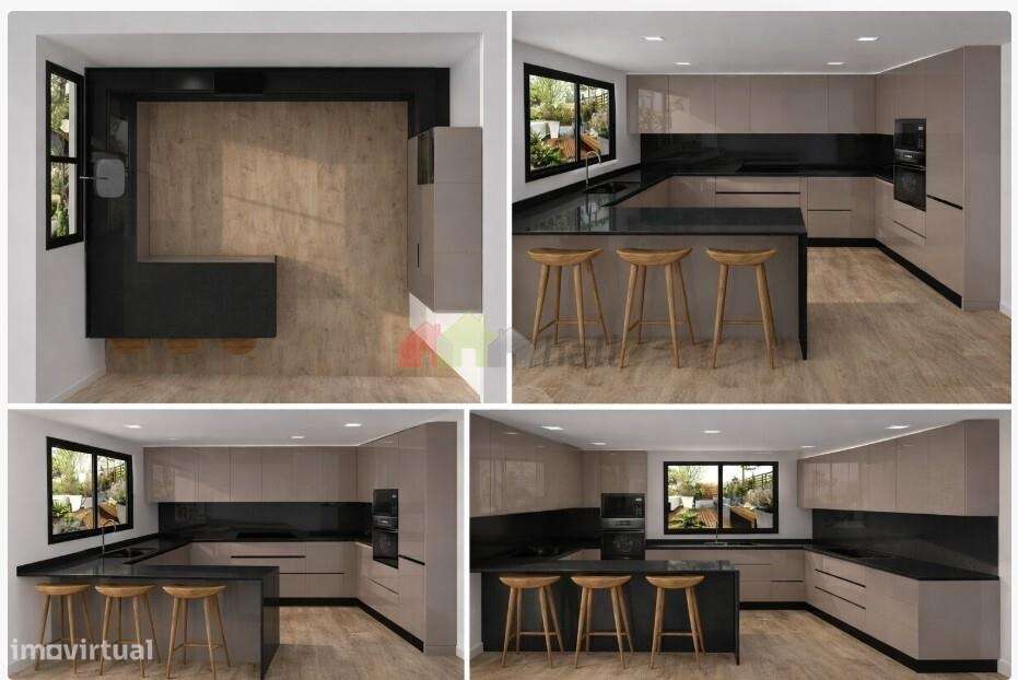 Moradia térrea T4 com piscina em Fernão Ferro - Grande imagem: 4/13