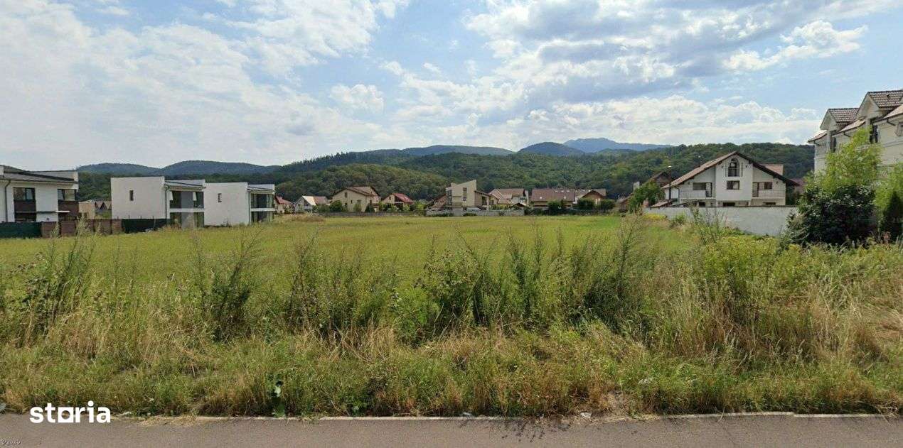 Teren  pentru casa cu panorama spre munti si Cetatea Rasnovului-1