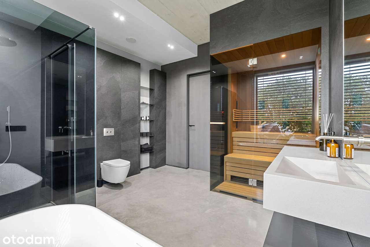 Nowoczesny parterowy dom prawie 6m wysokości, Luksus i elegancja-9