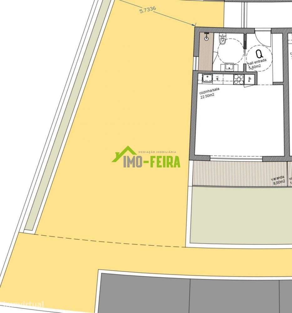 T0 | Piscina | condomínio fechado | São João de Ver-8