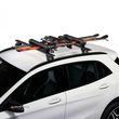 Suport 4 perechi schiuri  Cruz Ski Rack Dark 4 cu prindere pe bare transversale - 4