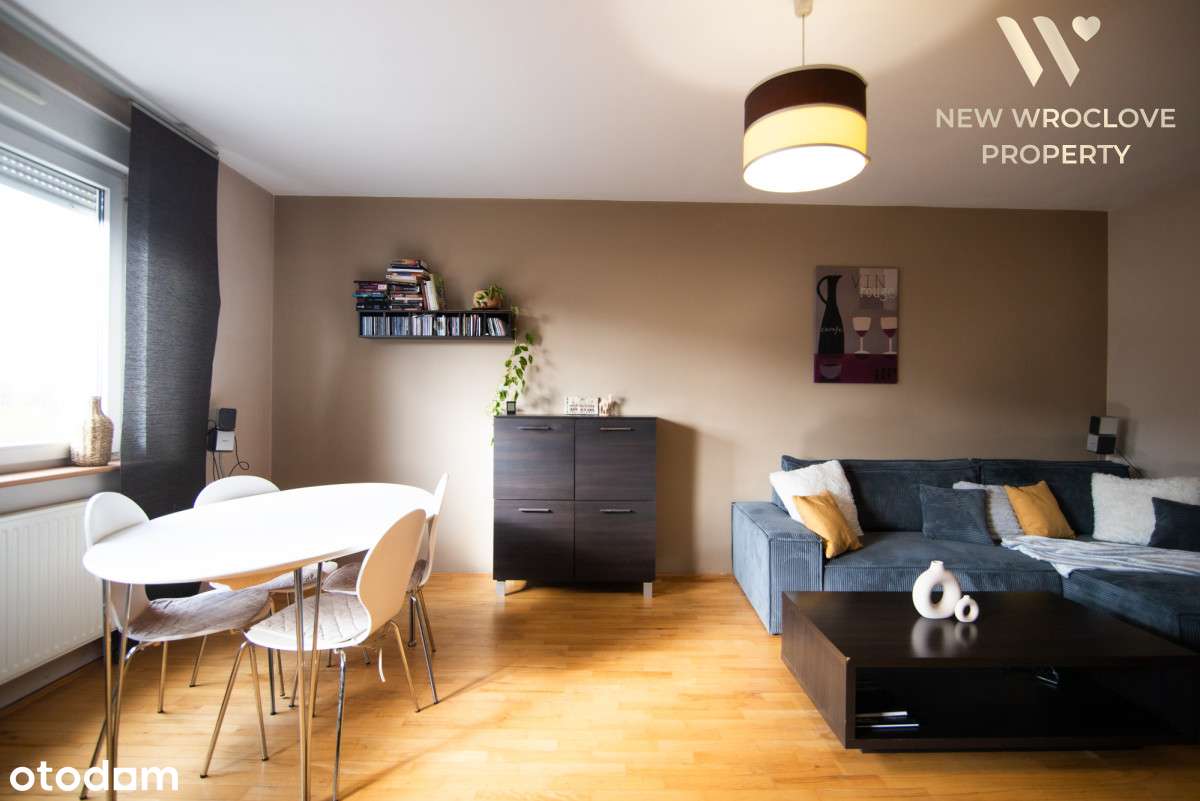 3 pokoje/balkon/ widok na Wrocław /blisko lotniska - Pełny obrazek: 5/19